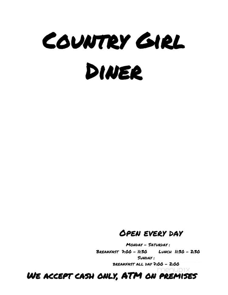 Country Girl Diner - Chester, VT