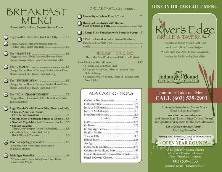 River's Edge Grille & Tavern - Ossipee, NH