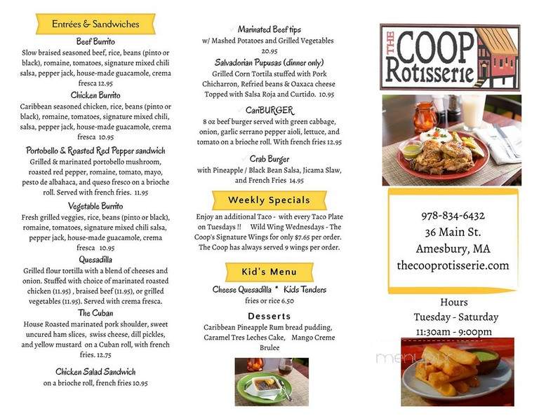 The Coop Rotisserie - Amesbury, MA