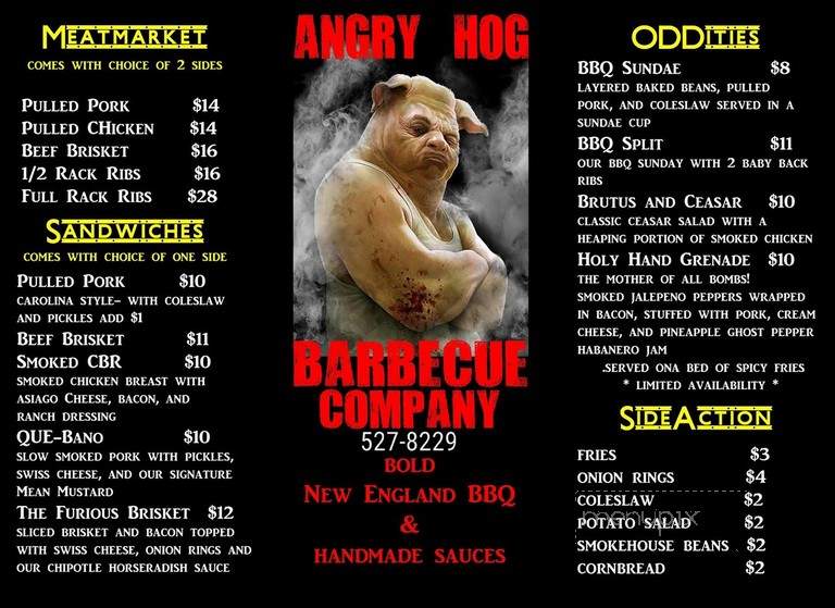 Angry Hog Barbecue - Laconia, NH