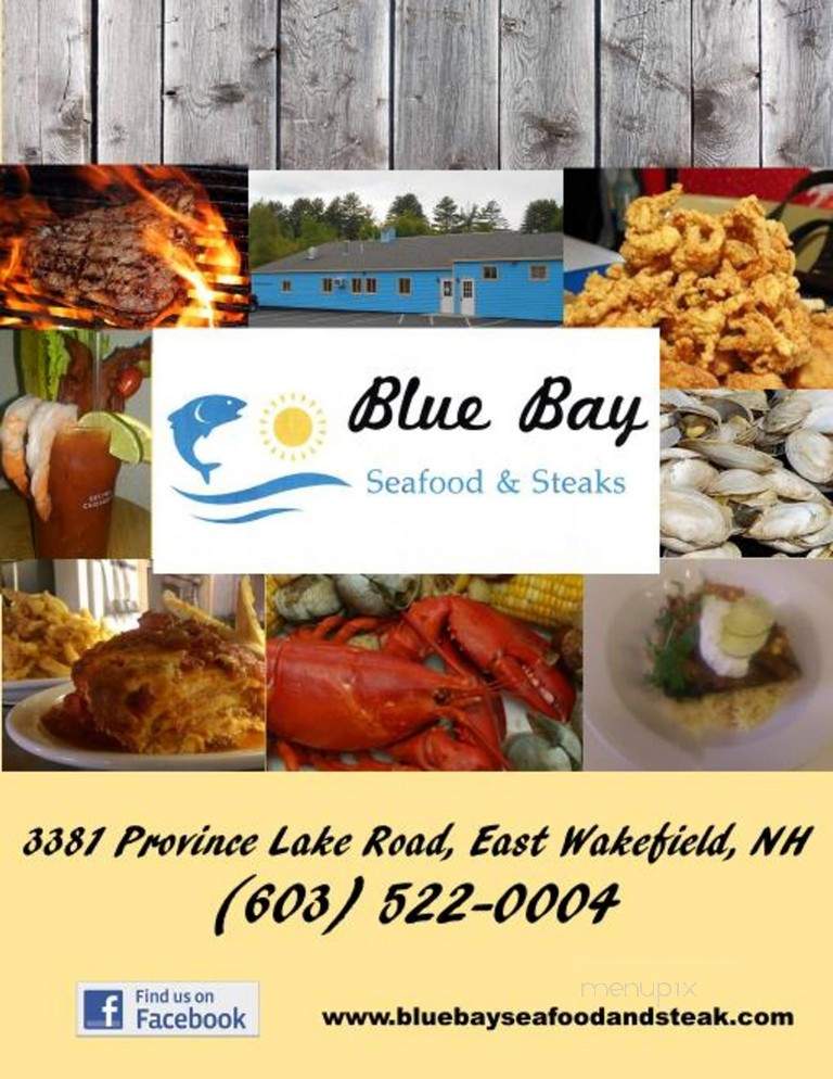 Blue Bay Seafood & Steaks - Wakefield, NH