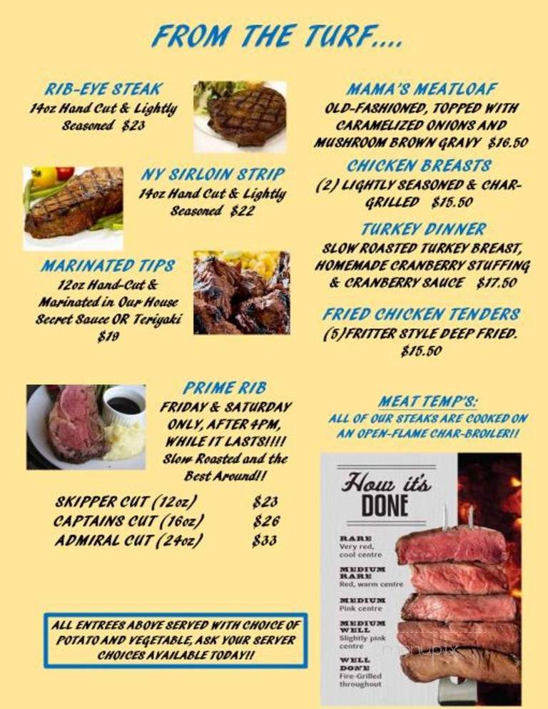 Blue Bay Seafood & Steaks - Wakefield, NH