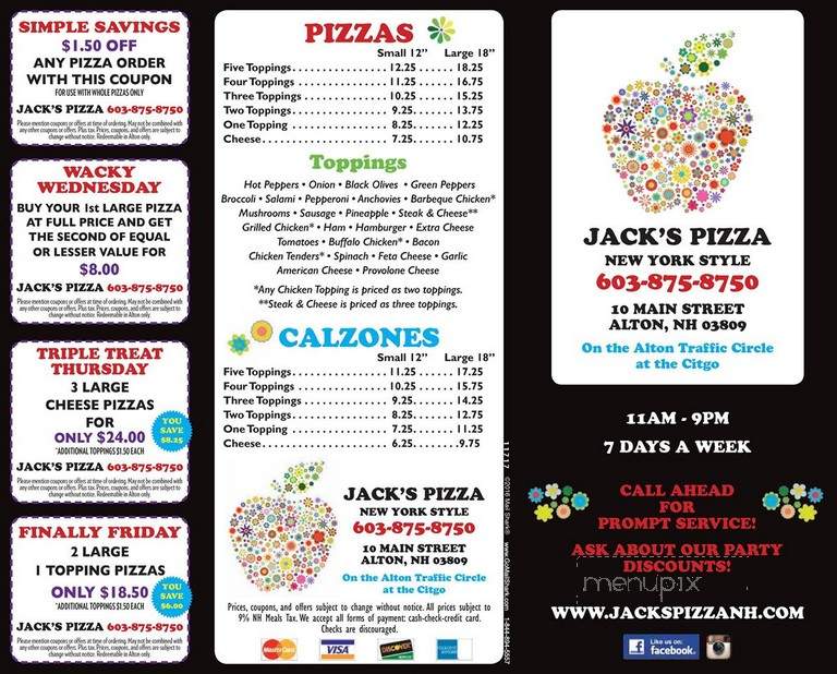 Jack's Pizza - Alton, NH