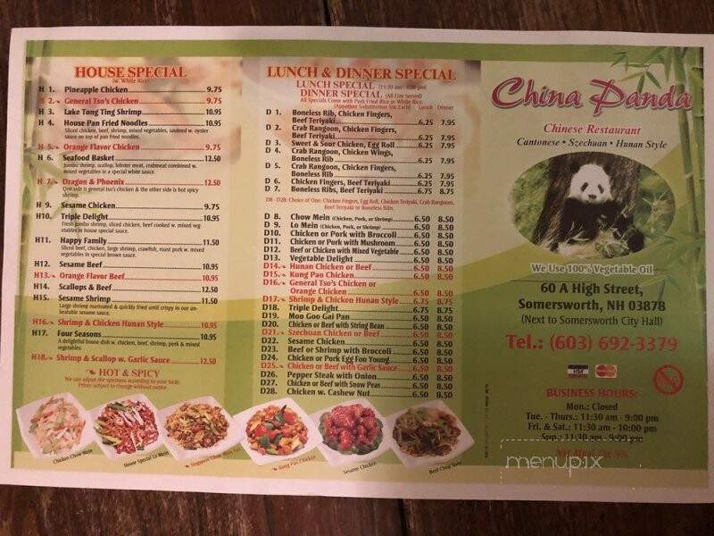 China Panda - Somersworth, NH