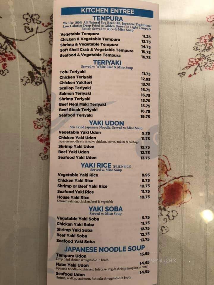 Blue Water Sushi - Ludlow, MA