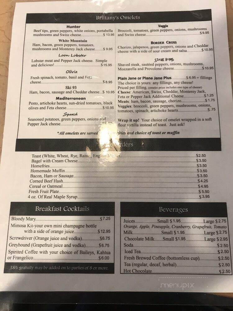 Brittany's Cafe - Lincoln, NH