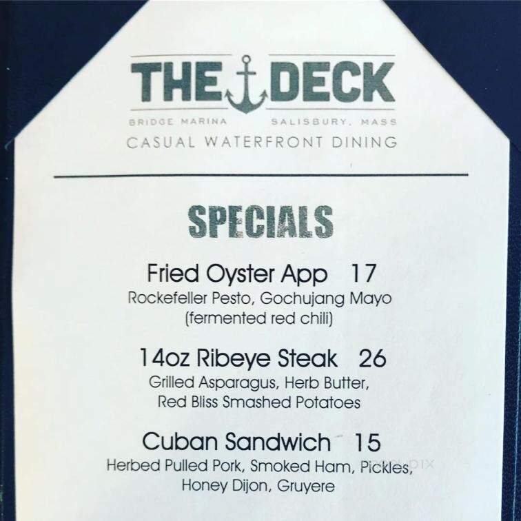 The Deck - Salisbury, MA