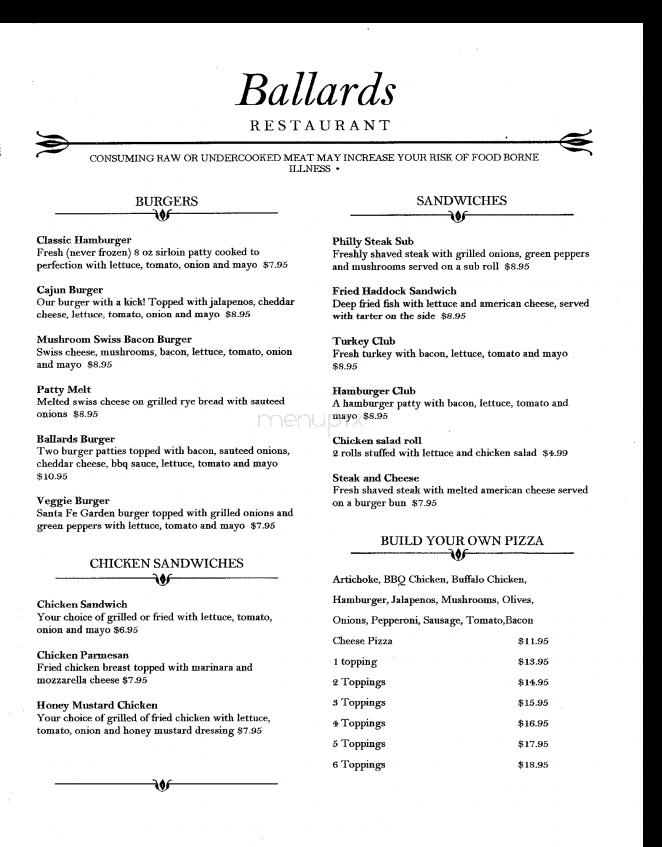 Ballards Restaurant - Durham, NH